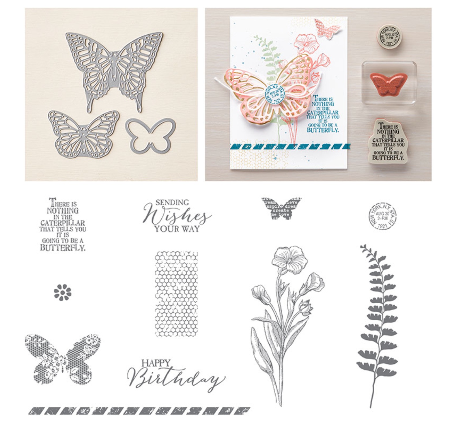 butterflies thinlits bundle from stampin up  order now at stampingwithcharlene.typepad.com
